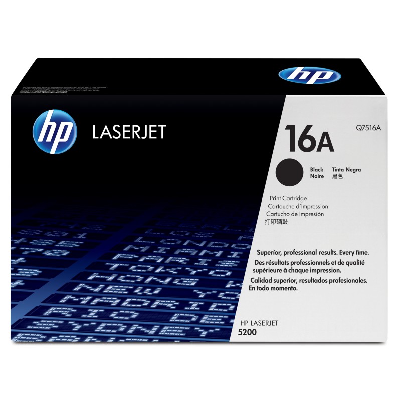 16A - Schwarz - Original - LaserJet - Tonerpatrone (Q7516A)